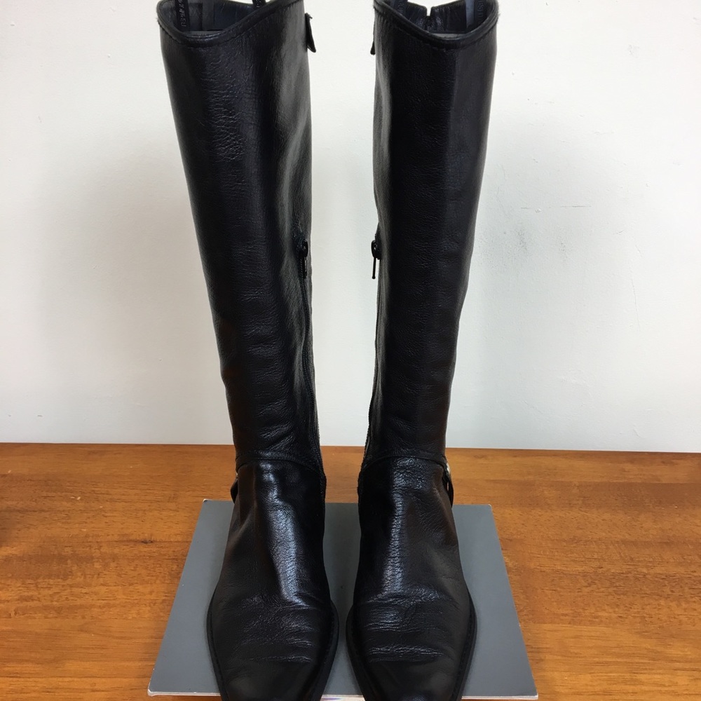 Stuart Weitzman Boots Knee High 8W Low Heel